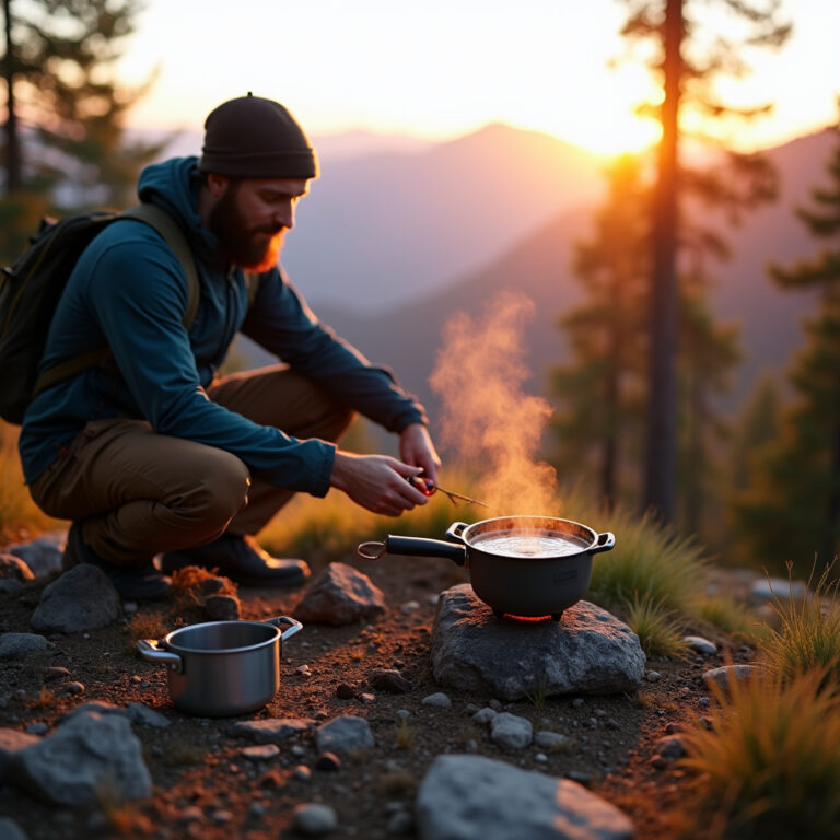 Camp Kitchen Setup for a Solo Backpacker: A Minimal Fuel Usage Guide