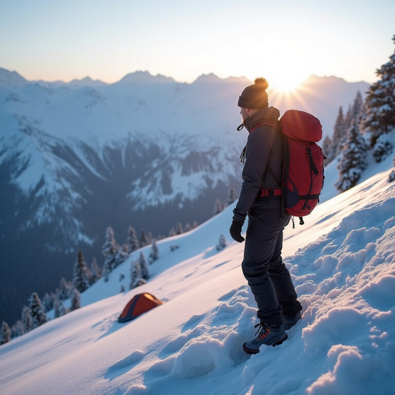 Winter’s Embrace: Mastering Ultralight Weekend Backpacking in the High Sierra