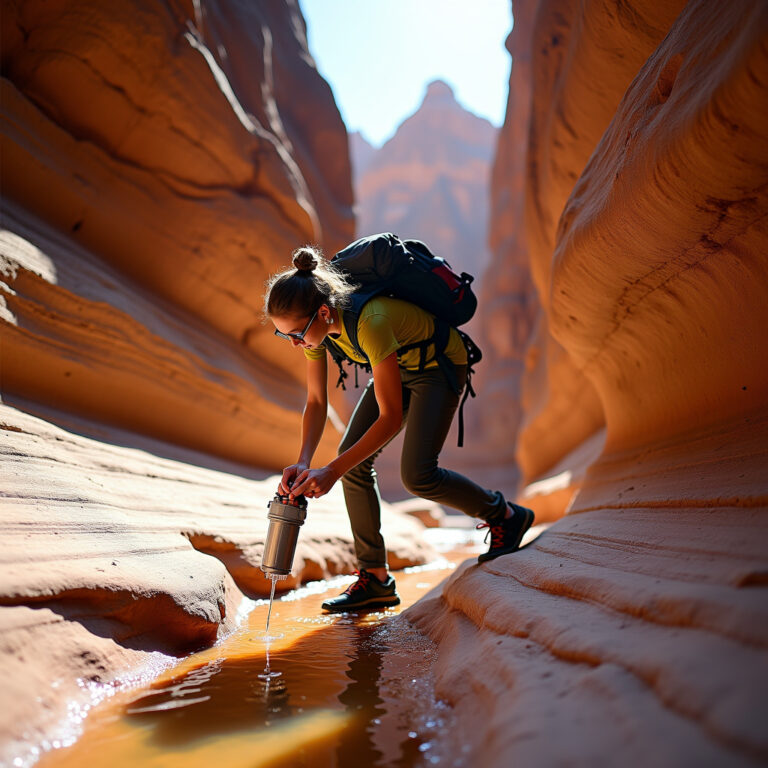 Water Procurement Plan for a Utah Slot Canyon Hike