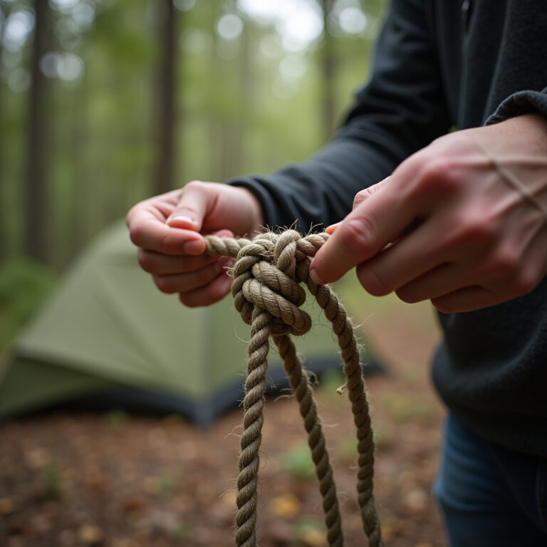 Knot Tying for Campers: 5 Essential Knots to Master