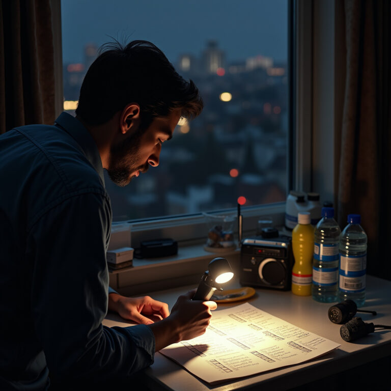 Urban Blackout Survival Drill: A Printable Checklist for Apartment Dwellers