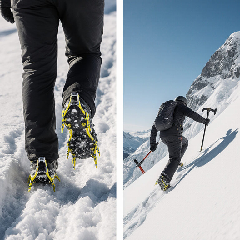 Winter Traction Devices: When to Use Microspikes vs. Crampons