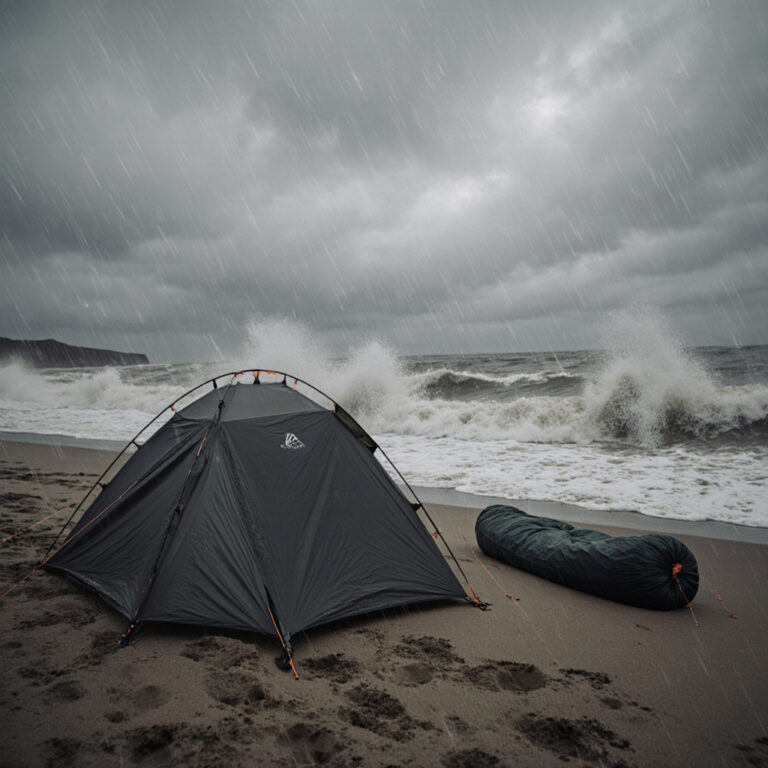 Shelter Comparison for Coastal Storms: Tents vs. Bivy Sacks